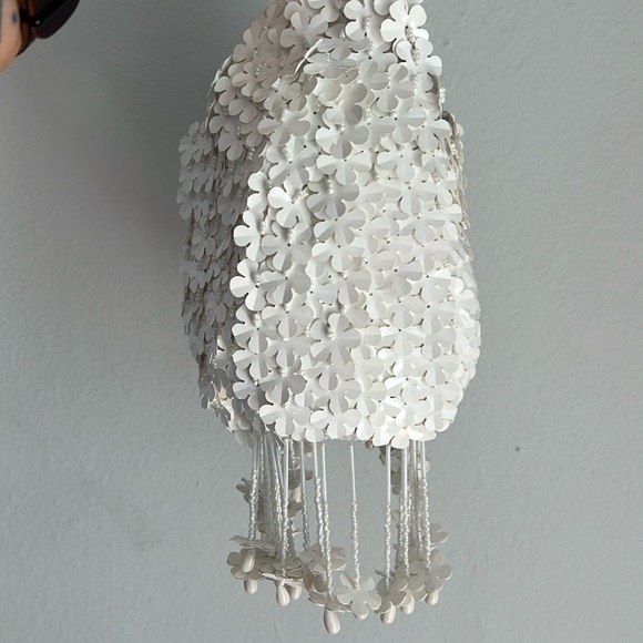 Handcrafted In India | Floral Beaded Handbag - Picture 3 of 8